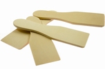 Gourmet spatels hout 15 cm 4 stuks
